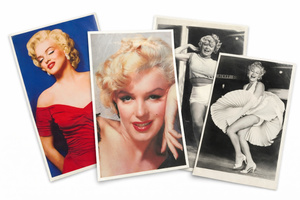 lot 2 image: Marilyn Monroe ICONIC Photo Print Lot  4 Classic Hollywood Glamour Images