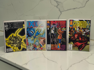 lot 76 image: Marvel X-Men Excalibur Comic Lot Generation X Pryde & Wisdom 4 COMICS QTYX4