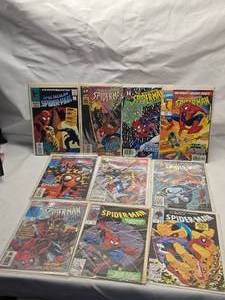 lot 82 image: Marvel Spider-Man Comic Lot (10)  Spectacular, Sensational, Untold Tales  1990s