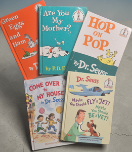 lot 86 image: Dr. Seuss Beginner Books Lot  Green Eggs & Ham, Hop on Pop  More (5 Books)