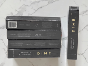 lot 100 image: DIME Luminosity Eye Serum Lot (5)  0.5 oz  15 mL Each  Skincare Bundle