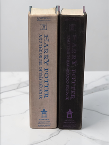 lot 51 image: Harry Potter Hardcover Books (2)  Order of the Phoenix 1st Print  Half-Blood Prince