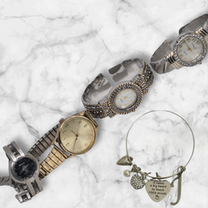 lot 18 image: Womens Watch & Bracelet Lot (5 Pieces)