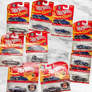 Hot Wheels Classics Series 4 Lot (10) Sealed – Shelby Cobra, Mustang, Cougar, GTO + More