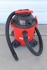 lot 62 image: Bauer wetdry vacuum tested worked when posted