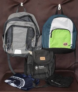 lot 83 image: Backpacks