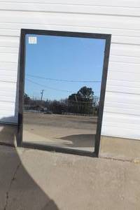 lot 119 image: Wall mirror about 39 in tall