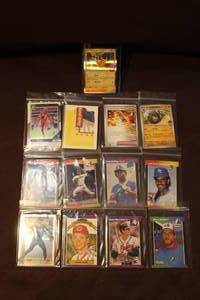 lot 197 image: Sports cards multiple cards per pack in most