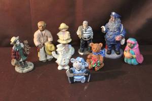 lot 295 image: Lot of mixed figurines see pictures for details