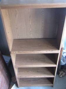 lot 20 image: 5 tier bookshelf  72 X 30 X 12