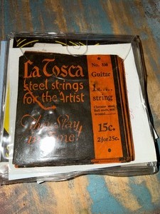 lot 134 image: various guitar strings