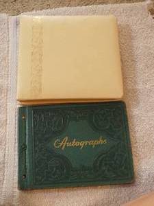 lot 83 image: PHOTO ALBUM & VINTAGE AUTOGRAPH  BOOK  1941