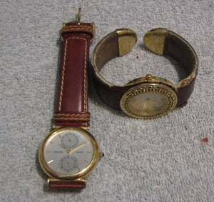 lot 166 image: PULSAR LADIES WATCH AND CUFF BAND WATCH