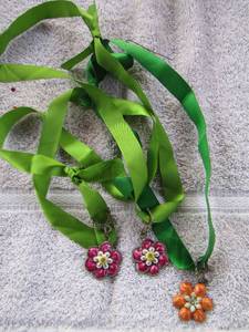 lot 108 image: 3 BOHO ENAMEL NECKLACE
