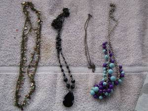 lot 109 image: 4 NECKLACES ASSORTED