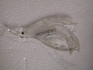 lot 225 image: ACRYLIC DOVE PIN