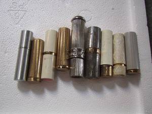lot 230 image: VINTAGE LIPSTICK CASES FOR DCOR ONLY