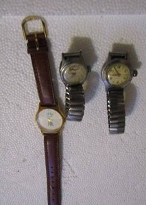 lot 361 image: 3 WATCHES