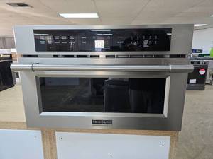 lot 24 image: NEW Fridigaire Professional 30 Built-In 1.6 Cu. Ft. Microwave, Model FPMO3077TF Stainless Steel
