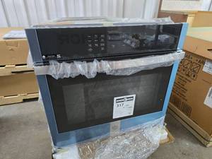 lot 31 image: NEW GE 30 Built-In Electric Single Wall Oven, Model JTS3000SN2SS Stainless Steel