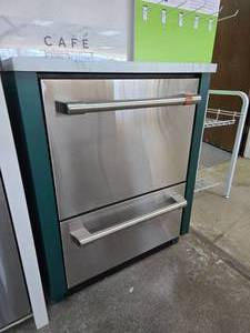 lot 42 image: NEW Caf 24 Top Control Double Drawer Dishwasher, Model CDD420P2TS1 Stainless Steel