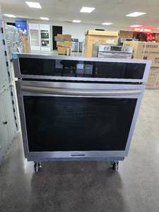 lot 69 image: NEW Frigidaire Gallery 30 Single Electric Wall Oven, Model GCWS3067AF Stainless Steel