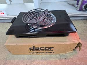 lot 80 image: NEW Dacor WokCanning Module