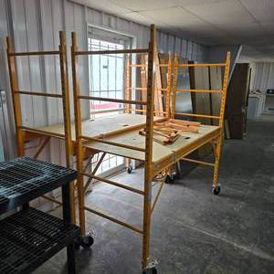 lot 112 image: Pro Series GSSI 6 Scaffolding (QUANTITY 2) (BID IS TIMES THE QUANTITY SO YOU ARE BIDDING PER SCAFFOLD)