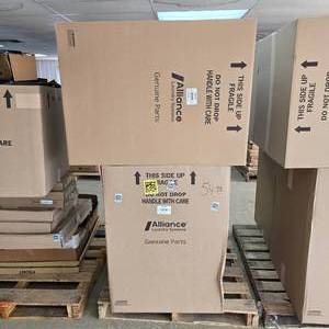 lot 100 image: Lot of 2 Speed Queen OEM Kit Service Cabinets.  Includes 38612WP (Qty 1) & 38612BP (Qty 1)