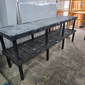 lot 110 image: Lot of 2 Garden Center Style Plant Stands