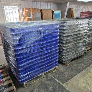 lot 141 image: Pallet of Akro-Grid Dividable Plastic Storage Boxes.  Approx 80 Per Pallet (QUANTITY 2 PALLETS)  (BID IS TIMES THE QAUNTITY SO YOU ARE BIDDING PER PALLET)