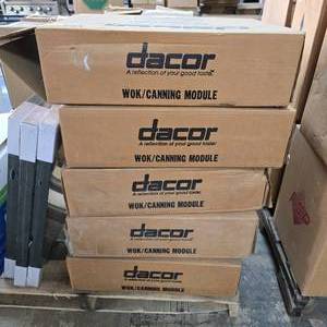 lot 183 image: Lot of 5 Dacor WokCanning Modules, Model EM3B