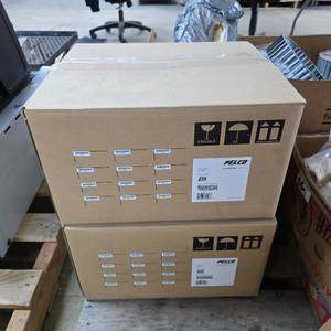 lot 208 image: 2 Boxes of NEW Pelco IL10-BA Indoor Video Security Cameras.  12 Cameras Per Box.  24 Cameras Total.