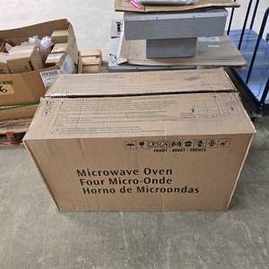lot 163 image: NEW Frigidaire Over The Range Microwave
