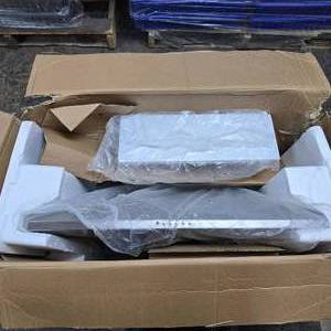lot 161 image: NEW Frigidaire Gallery 27 Microwave Trim Kit, Model FMTK2727AB Black