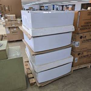 lot 165 image: Lot of 5 Misc WasherDryer Pedestals