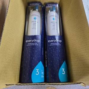 lot 254 image: Lot of 2 Everydrop Refrigerator Water Filters