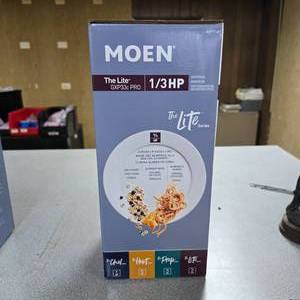 lot 256 image: NEW Moen The Lite GXP33c Pro 13 HP Garbage Disposal