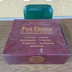 lot 269 image: First Editions American Keepsake Limited Edition 112000 Newspaper Collections