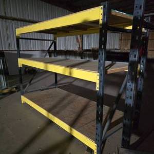 lot 288 image: Industrial Rack.  Buyer to dismantle.