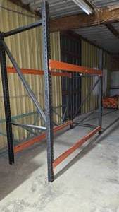 lot 291 image: Industrial Rack.  Buyer to dismantle.