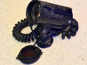 lot 23 image: Vintage Grimes Soderberg Aircraft Cockpit Utility Light