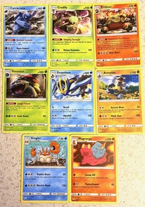 lot 108 image: Eight (8) Stage 2 Pokemon Cards