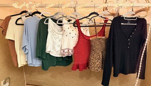 lot 87 image: Lot of Ten (10) Vintage American Eagle Womens Tops&nbsp