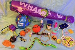 lot 121 image: Lot of Interesting, Unusual, &amp Fun Toys - Including Magic Disappearing Ink &amp Mini Bowling Set