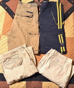 lot 169 image: Four (4) Pair of Vintage Mens Shorts - Including Abercrombie &amp Fitch, Calvin Klein, &amp Aeropostale&nbsp