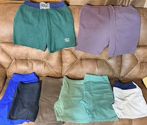 lot 170 image: Eight Pair of Assorted Workout Shorts - Including Everlast, Pro Spirit, &amp Native Apparel&nbsp