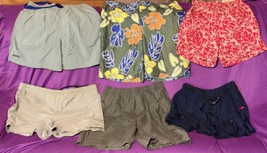 lot 173 image: Six (6) Pair of Swimming ShortsTrunks - Including Columbia,Old Navy, Laguna, &amp Balboa