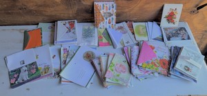 lot 246 image: Large Assortment of Greeting Cards &amp Envelopes