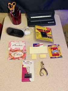 lot 249 image: Office Supplies - Including Rolodex Punchodex P-500